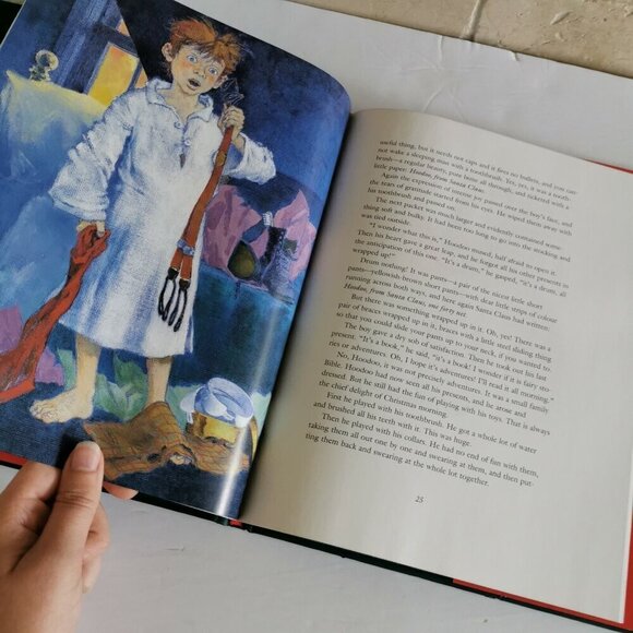 Fireside Al Treasury of Christmas Stories Hardcover w/CD Illustrated Holiday - Picture 4 of 7